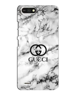 Чохол для TECNO POP 2F з картинкою «Gucci — мармуровий шик»