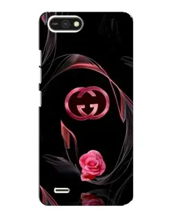 Чохол для TECNO POP 2F з картинкою «Gucci — неонова троянда»
