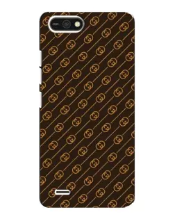 Чохол для TECNO POP 2F з картинкою «Gucci — золоті діагоналі»