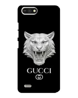 Чехол для TECNO POP 2F с картинкой «Gucci — серебряный лев» Чехол для TECNO POP 2F с картинкой «Gucci — серебряный лев»