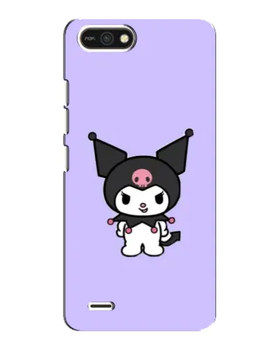 Чохол для TECNO POP 2F з картинкою «Kuromi — ніжний фіолетовий»