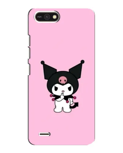 Чохол для TECNO POP 2F з картинкою «Kuromi — рожева ніжність»