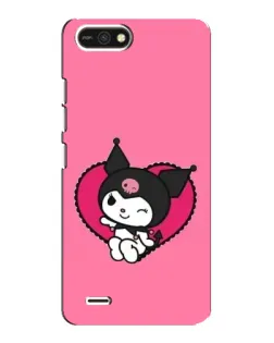 Чохол для TECNO POP 2F з картинкою «Kuromi — любов у серці»