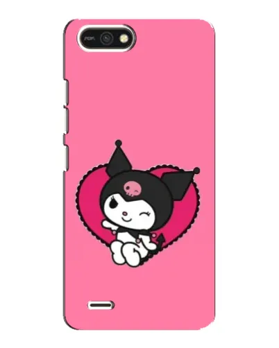 Чохол для TECNO POP 2F з картинкою «Kuromi — любов у серці»