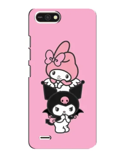 Чохол для TECNO POP 2F з картинкою «My Melody та Kuromi»