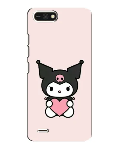 Чохол для TECNO POP 2F з картинкою «Kuromi та серце»