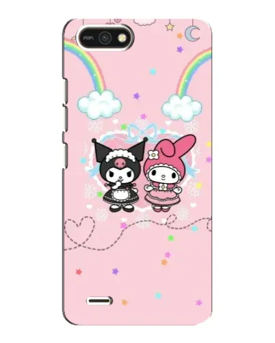 Чохол для TECNO POP 2F з картинкою «My Melody та Kuromi»