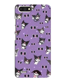 Чохол для TECNO POP 2F з картинкою «Kuromi — патерн»