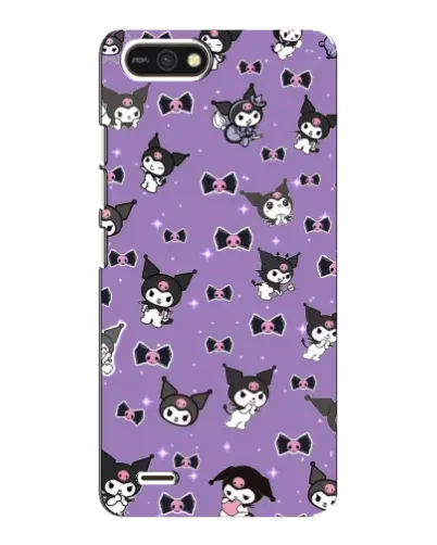Чохол для TECNO POP 2F з картинкою «Kuromi — патерн»