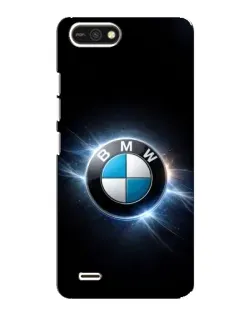 Чохол для TECNO POP 2F з картинкою «BMW — неонове сяйво»