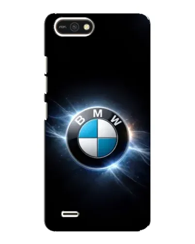 Чохол для TECNO POP 2F з картинкою «BMW — неонове сяйво»