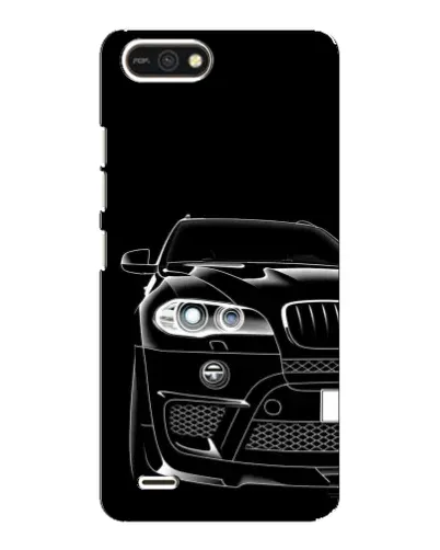 Чохол для TECNO POP 2F з картинкою «Темний силует BMW»