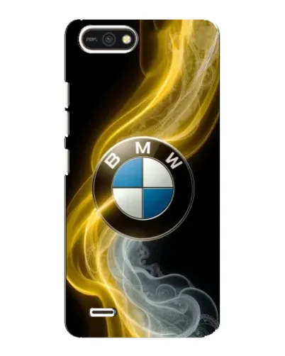 Чохол для TECNO POP 2F з картинкою «Золотистий дим BMW»