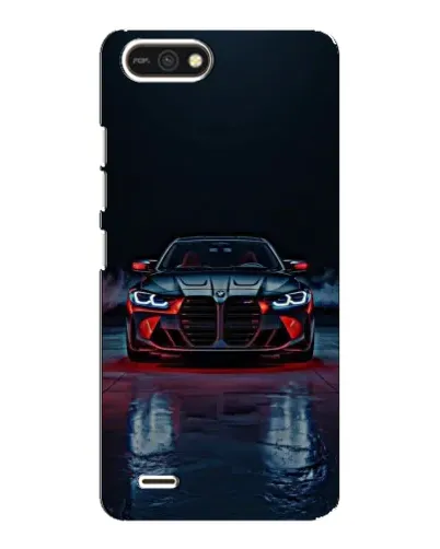 Чохол для TECNO POP 2F з картинкою «BMW на мокрій дорозі»
