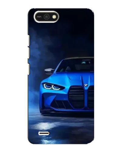 Чохол для TECNO POP 2F з картинкою «Блакитна BMW M4»
