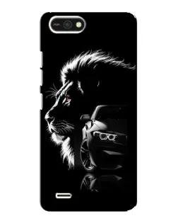 Чохол для TECNO POP 2F з картинкою «BMW та лев»