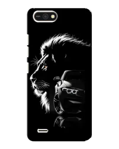 Чохол для TECNO POP 2F з картинкою «BMW та лев»
