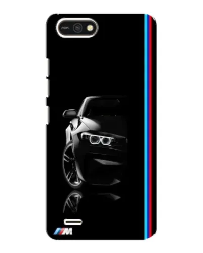 Чохол для TECNO POP 2F з картинкою «Силует BMW в темряві»