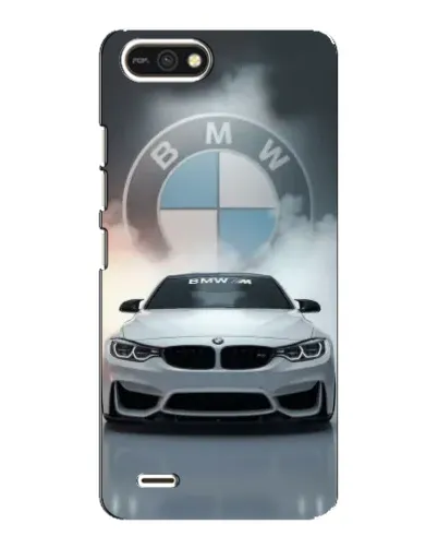 Чехол для TECNO POP 2F с картинкой «BMW в белом дыму» Чехол для TECNO POP 2F с картинкой «BMW в белом дыму»