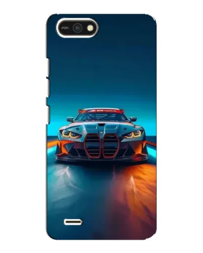 Чехол для TECNO POP 2F с картинкой «BMW — огни неона» Чехол для TECNO POP 2F с картинкой «BMW — огни неона»