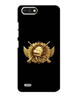 Чохол для TECNO POP 2F з картинкою «PUBG — помаранчевий градієнт»