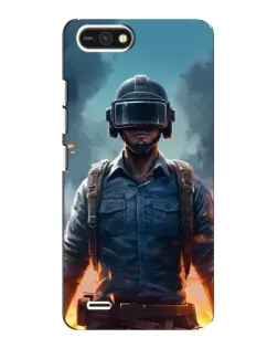 Чохол для TECNO POP 2F з картинкою «PUBG — реалістичний герой»
