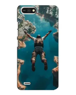 Чохол для TECNO POP 2F з картинкою «PUBG — вільне падіння»