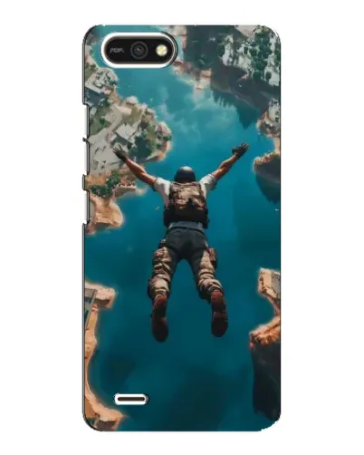 Чохол для TECNO POP 2F з картинкою «PUBG — вільне падіння»