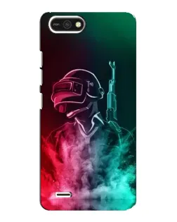 Чохол для TECNO POP 2F з картинкою «PUBG — вогняний воїн»