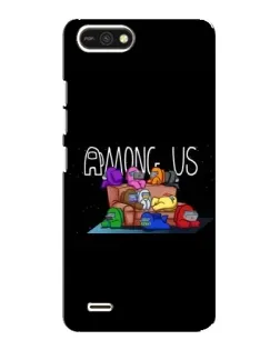 Чохол для TECNO POP 2F з картинкою «Логотип Among Us»