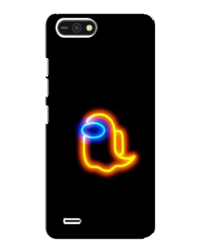 Чохол для TECNO POP 2F з картинкою «Among Us неонове сяйво»