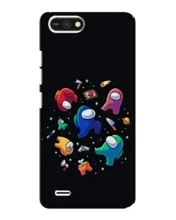 Чохол для TECNO POP 2F з картинкою «Among Us космос»