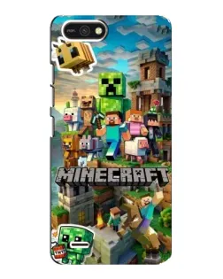 Чохол для TECNO POP 2F з картинкою «Замок Minecraft»