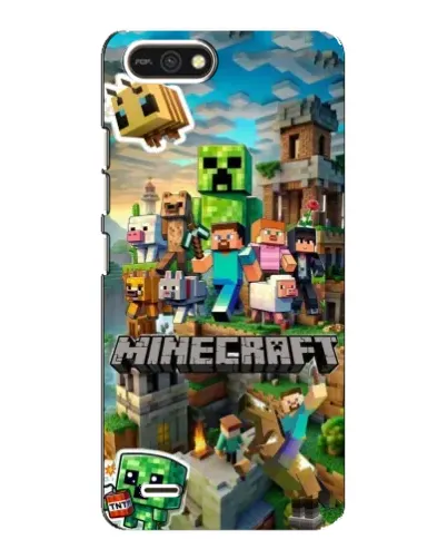 Чехол для TECNO POP 2F с картинкой «Замок Minecraft» Чехол для TECNO POP 2F с картинкой «Замок Minecraft»