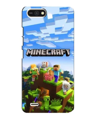 Чехол для TECNO POP 2F с картинкой «Minecraft классический мир» Чехол для TECNO POP 2F с картинкой «Minecraft классический мир»