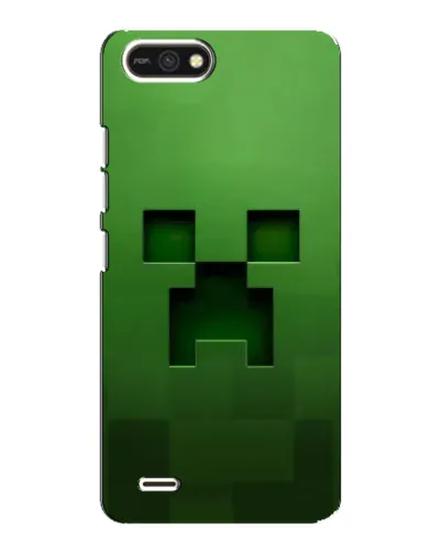 Чехол для TECNO POP 2F с картинкой «Крипер микро-дизайн» Чехол для TECNO POP 2F с картинкой «Крипер микро-дизайн»