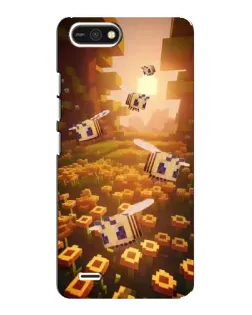 Чехол для TECNO POP 2F с картинкой «Поле подсолнухов»