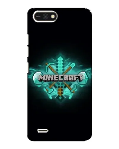 Чехол для TECNO POP 2F с картинкой «Minecraft Diamond лого» Чехол для TECNO POP 2F с картинкой «Minecraft Diamond лого»