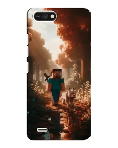 Чехол для TECNO POP 2F с картинкой «Стив в лесу» Чехол для TECNO POP 2F с картинкой «Стив в лесу»