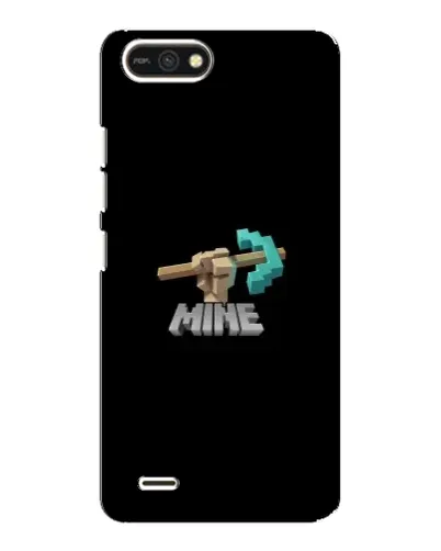 Чехол для TECNO POP 2F с картинкой «Алмазная кирка» Чехол для TECNO POP 2F с картинкой «Алмазная кирка»