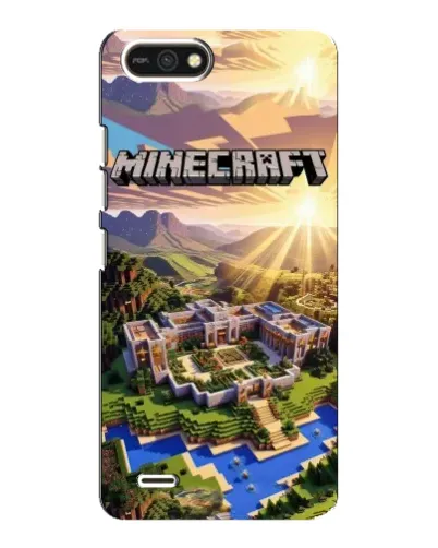 Чехол для TECNO POP 2F с картинкой «Minecraft панорама» Чехол для TECNO POP 2F с картинкой «Minecraft панорама»