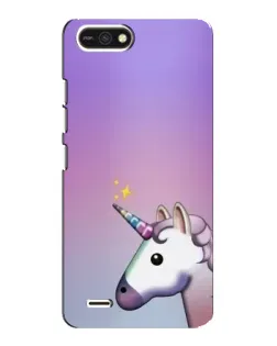 Чехол для TECNO POP 2F с картинкой «Единорог градиент»
