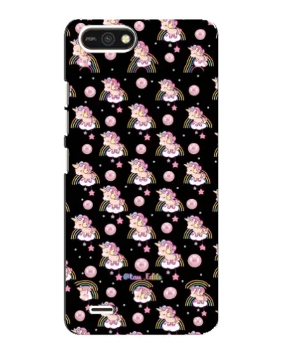 Чехол для TECNO POP 2F с картинкой «Magic Unicorn паттерн»