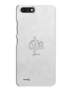 Чохол для TECNO POP 2F з картинкою «Івана 3:16 Хрест» Чохол для TECNO POP 2F з картинкою «Івана 3:16 Хрест»