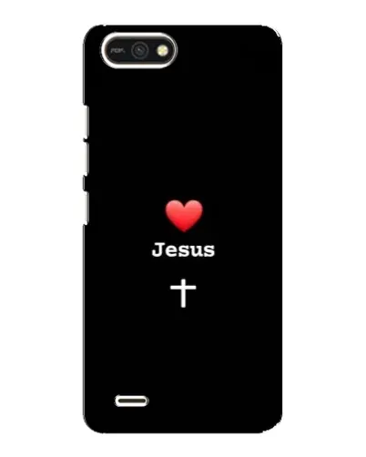 Чохол для TECNO POP 2F з картинкою «Серце - Jesus»