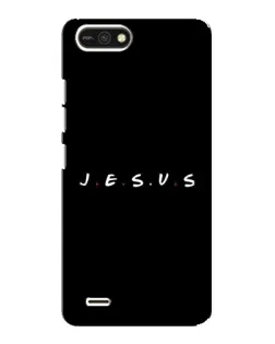 Чохол для TECNO POP 2F з картинкою «Крапки віри J.E.S.U.S.»