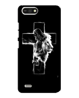Чехол для TECNO POP 2F с картинкой «Сияющий крест Jesus»