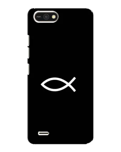 Чехол для TECNO POP 2F с картинкой «Символ рыбы Jesus» Чехол для TECNO POP 2F с картинкой «Символ рыбы Jesus»