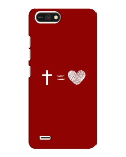 Чехол для TECNO POP 2F с картинкой «Уравнение любви» Чехол для TECNO POP 2F с картинкой «Уравнение любви»