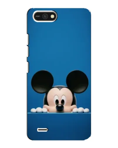 Чехол для TECNO POP 2F с картинкой «Микки выглядывает» Чехол для TECNO POP 2F с картинкой «Микки выглядывает»